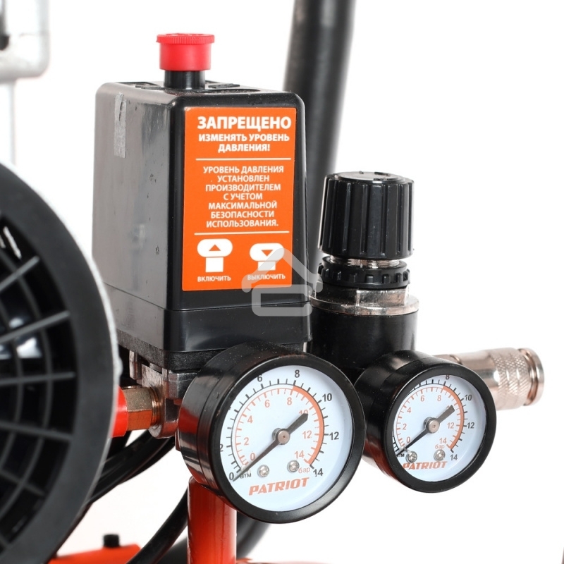 Компрессор поршневой Patriot WO 50-300 безмасляный 300л/мин 50л 2000Вт оранжевый