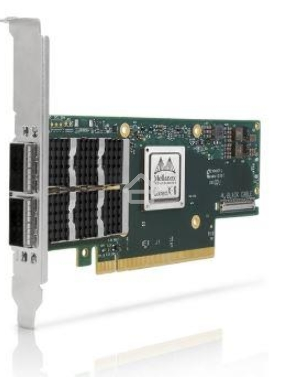 Сетевая карта Mellanox ConnectX-6 VPI adapter card, 100Gb/s (HDR100, EDR IB and 100GbE), dual-port QSFP56, PCIe3.0/4.0 x16, tall bracket