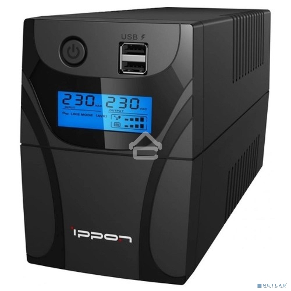 Источник бесперебойного питания Ippon Back Power Pro II Euro 650 360Вт 650ВА черный