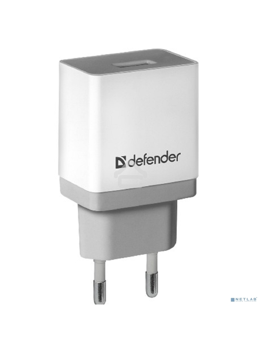Сетевой адаптер Defender 1xUSB, 5V/2.1А , белый (UPA-21) (83571)