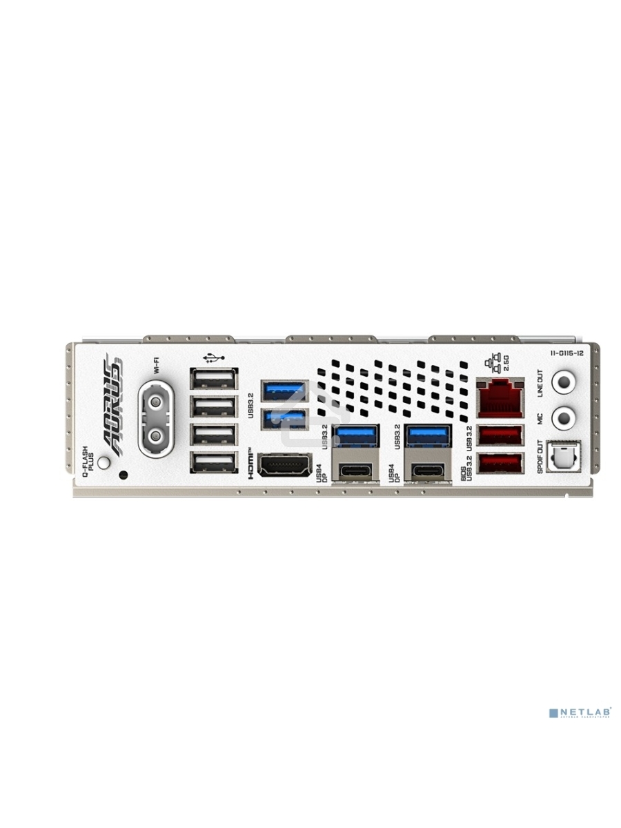 Материнская плата Gigabyte X870 AORUS ELITE WIFI7 ICE, AM5, AMD X870, 4xDDR5, 4xSATA, 4xM.2, 1xPCI-E 5.0 x16, 1xPCI-E 4.0 x4, 1xPCI-E 3.0 x2, 1xHDMI, 1x 2.5Gb LAN, 2xUSB-C 4.0, 2xUSB 3.2 Gen 2, 4xUSB 3.2 Gen 1, 4xUSB 2.0, 2x3.5 мм, 7.1, ATX