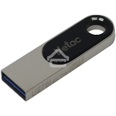 Флешка USB Netac U278 (NT03U278N-128G-30PN), 128Gb, USB 3.0, R/W 110/45, серебристый/черный