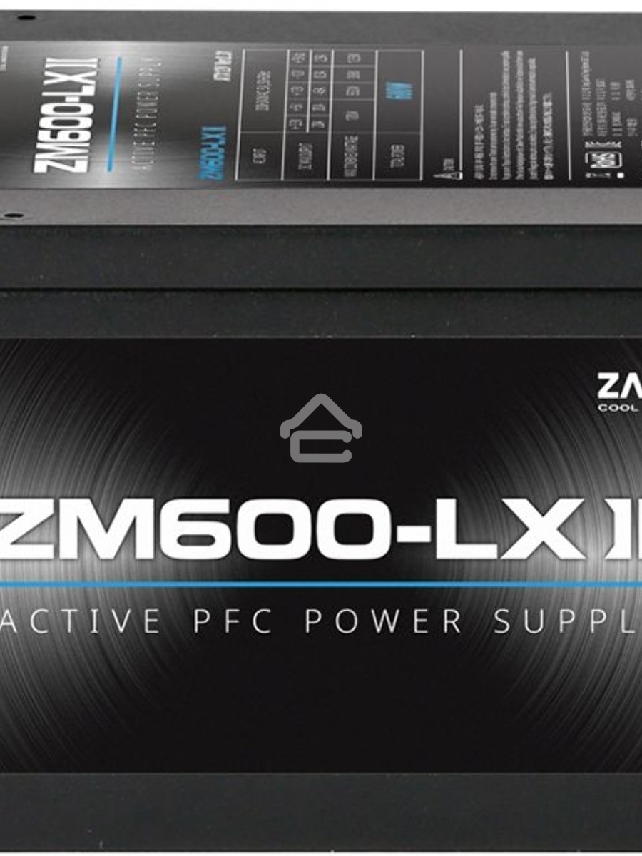 Блок питания Zalman ZM600-LXII RTL, 600Вт, 120мм, черный