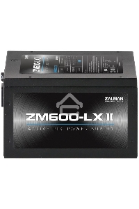 Блок питания Zalman ZM600-LXII, 600Вт, 120мм, черный