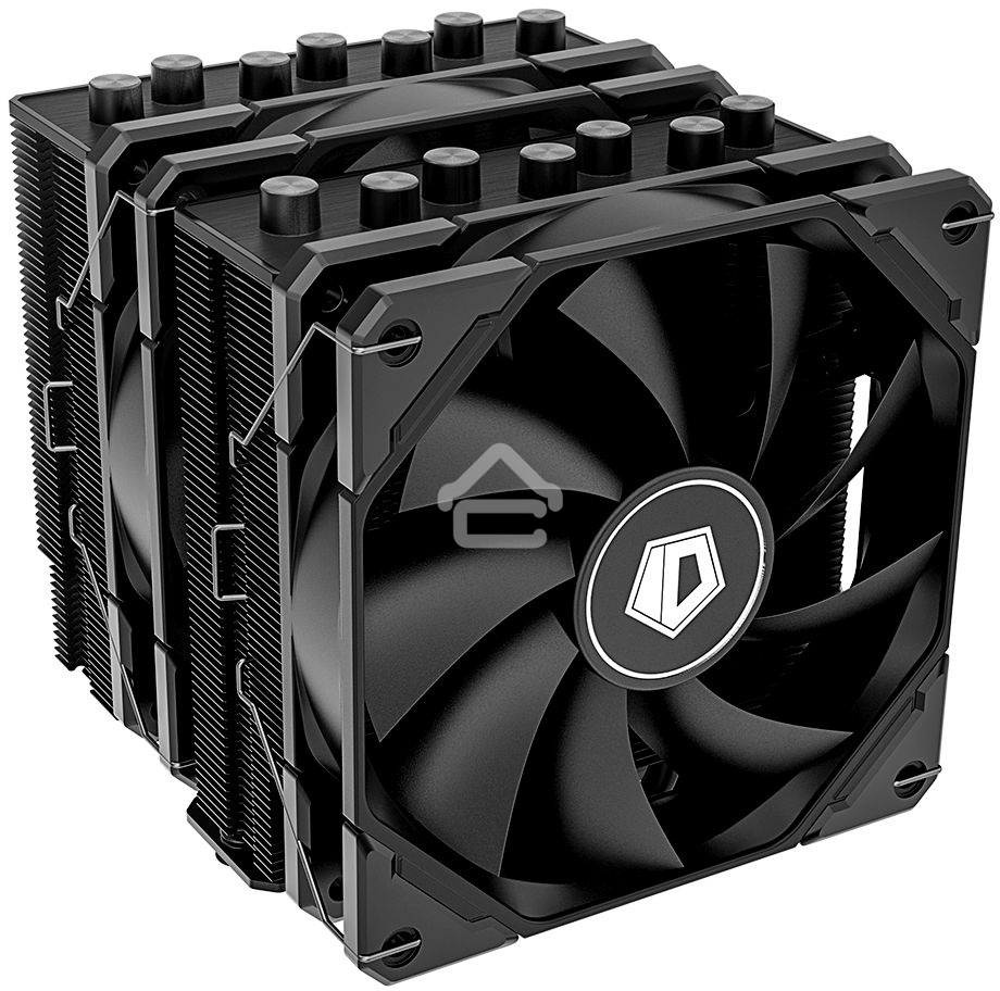Кулер ID-COOLING SE-207-XT ADVANCED черный 120мм алюминий+медь 1800rpm 35db 4-pin 280W 154мм
