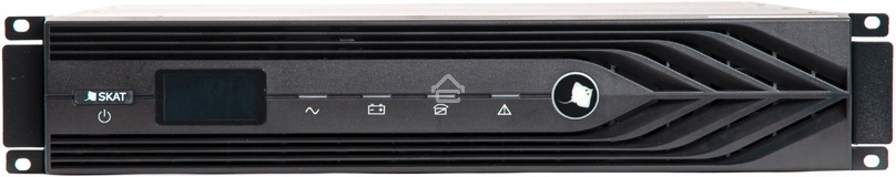 Источник бесперебойного питания Бастион SKAT-UPS 6000ВА/5400Вт RACK 2U/On-Line/16хАКБ(80Ач)/220В/SNMP slot/5 л.г./МИНПРОМТОРГ реестр