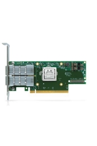 Адаптер Infiniband ConnectX®-6 VPI adapter card, HDR IB (200Gb/s) and 200GbE, dual-port QSFP56, PCIe4.0 x16, tall bracket