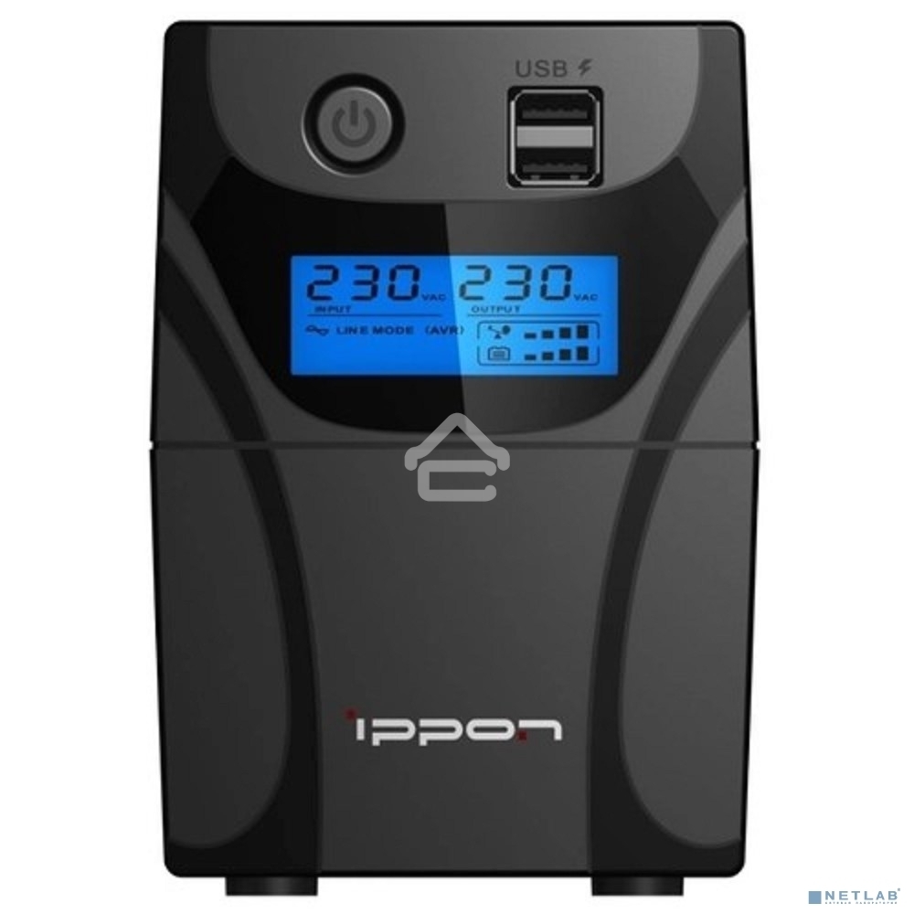 Источник бесперебойного питания Ippon Back Power Pro II Euro 650 360Вт 650ВА черный