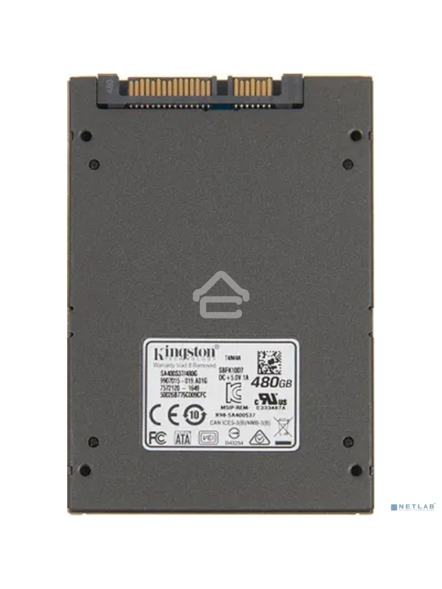 Накопитель SSD Kingston A400, 480GB, SATA III, 2.5