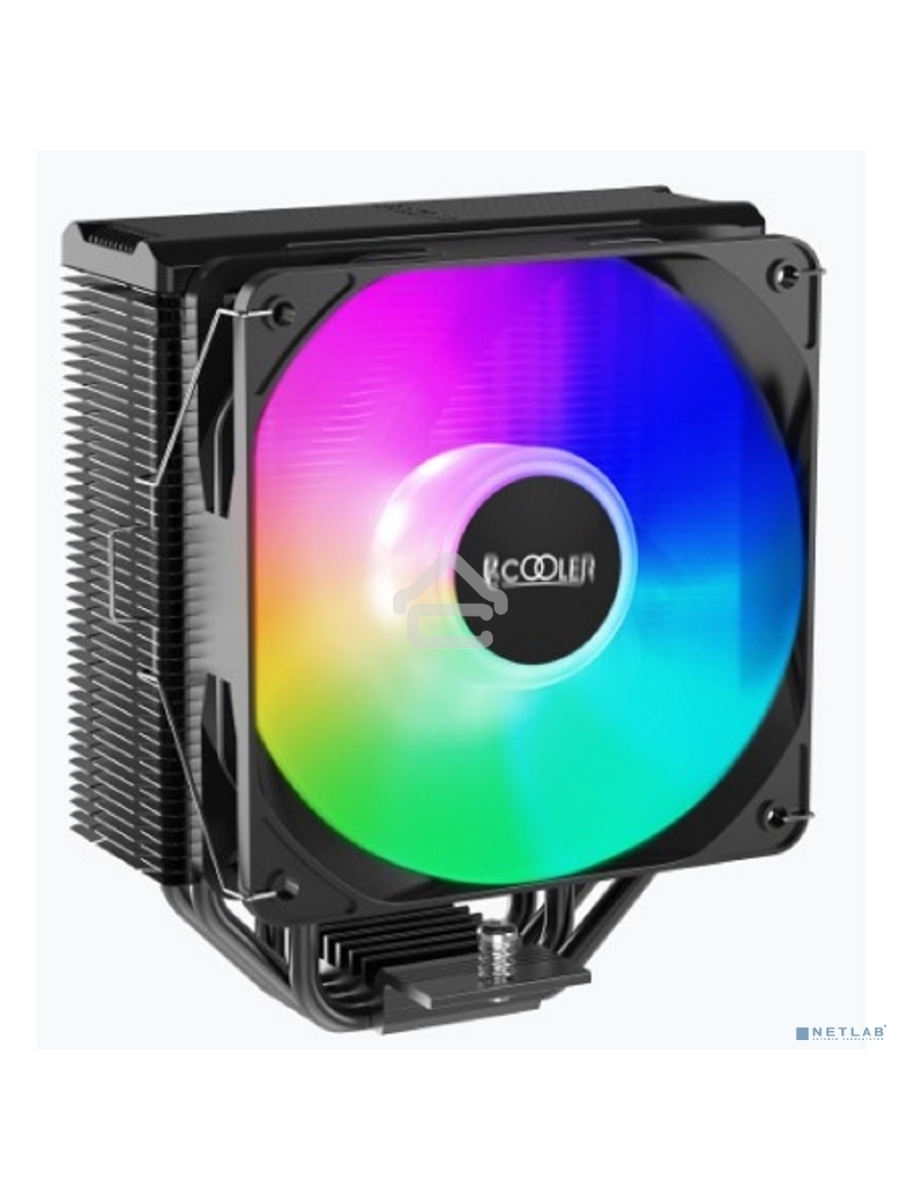 Кулер PCCooler Paladin EX400S черный 120мм алюминий+медь 1800rpm 28.6db 4-pin 180W 157мм