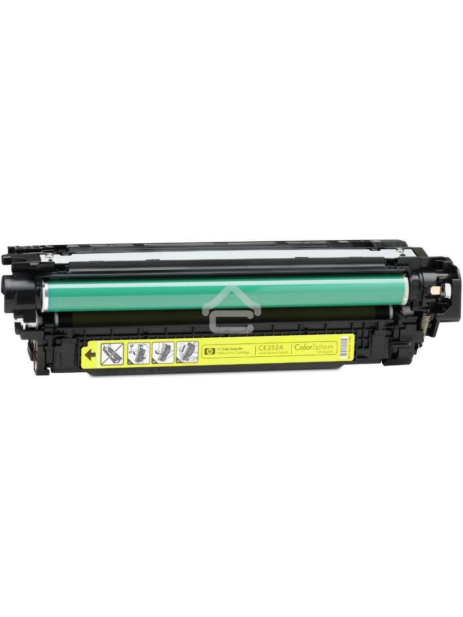 Картридж лазерный HP CE252A желтый для CLJ CM3530/CP3525 7000стр.