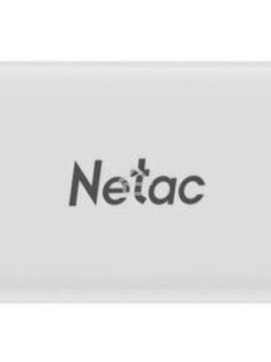 Флеш диск Netac U185, 64Gb, USB2.0, NT03U185N-064G-20WH, с колпачком, пластиковая белая