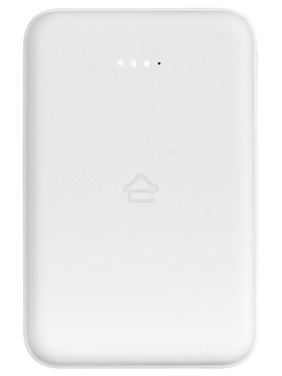 Мобильный аккумулятор Buro T4-10000 Li-Pol 10000mAh 2A+1A белый 2xUSB
