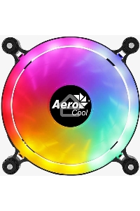 Вентилятор для корпуса AeroCool / Formula Spectro 12 FRGB черный, 120 мм, 1000 об/мин, 19.6 дБ, 4 pin