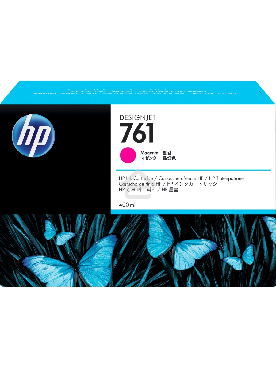 Картридж струйный HP №761 CM993A пурпурный для HP DJ T7100 (400мл)