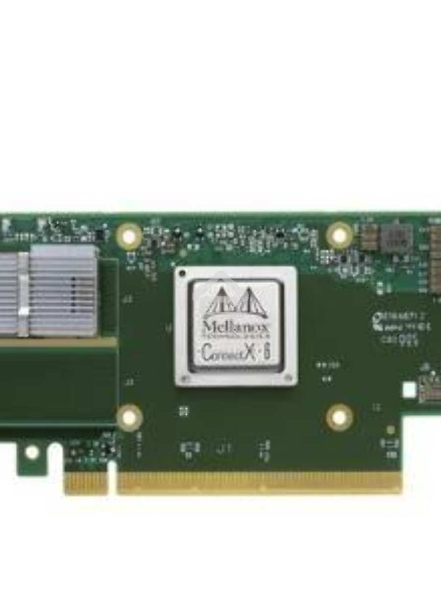Адаптер Infiniband ConnectX®-6 VPI adapter card, 100Gb/s (HDR100, EDR IB and 100GbE), single-port QSFP56, PCIe3.0/4.0 x16, tall bracket