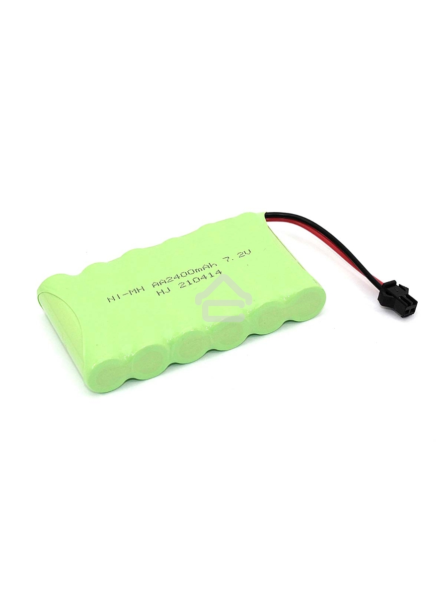 Аккумулятор Ni-Mh 7.2V 2400 mAh AA Flatpack разъем SM