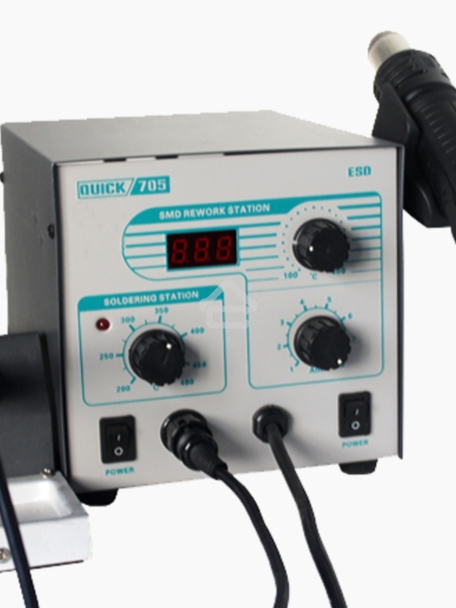 Паяльная станция Quick 705 ESD 2 в 1