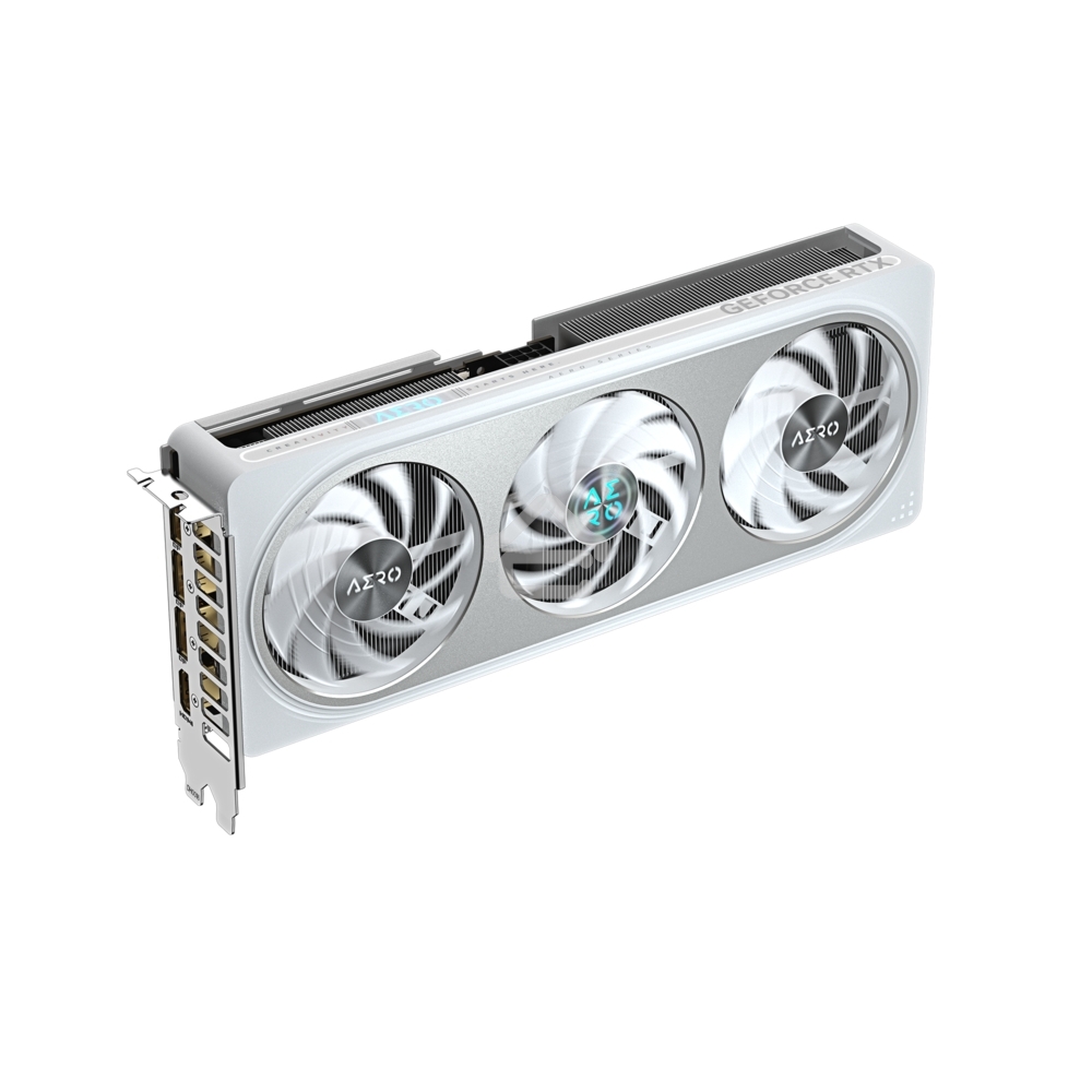 Видеокарта Gigabyte PCI-E 5.0 GV-N506TAERO OC-8GD 1.0 NVIDIA GeForce RTX 5060TI 8Gb 128bit GDDR7 2647/28000 Без Видеовыходов HDMIx1 DPx3 HDCP Ret