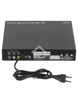 Плеер DVD Hyundai H-DVD100 черный ПДУ