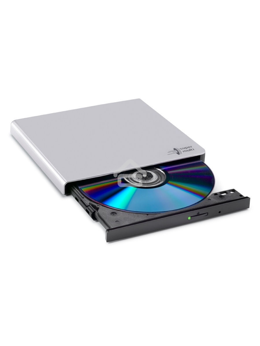 Оптический привод DVD-RW LG GP57ES40 серебристый USB внешний