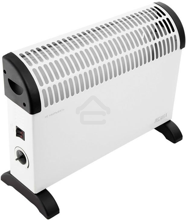 Конвектор электрический Ресанта ОК-1500С белый, 1500 Вт, 20 м2, термостат