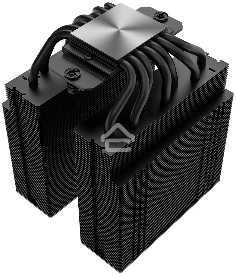 Кулер ID-COOLING SE-207-XT ADVANCED черный 120мм алюминий+медь 1800rpm 35db 4-pin 280W 154мм