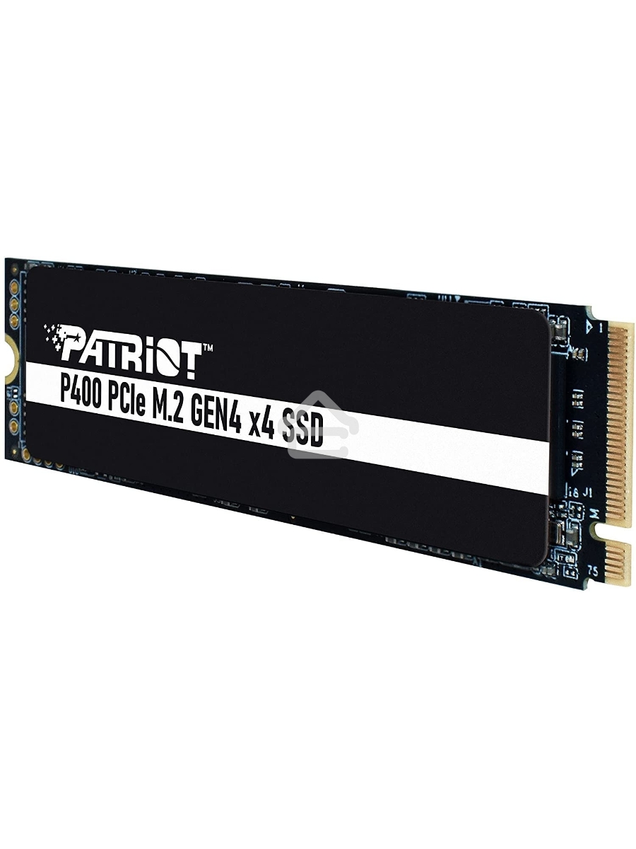 Накопитель SSD Patriot P400, 2Tb, PCIe 4.0 x4, M.2 2280, NVMe, R/W 7000/4800, с радиатором