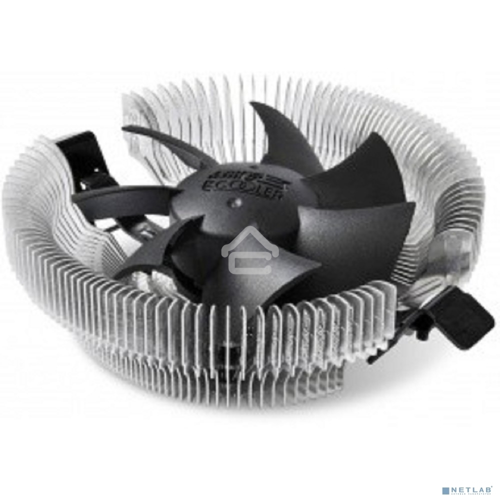 Кулер PCCooler E80 серебристый 75мм алюминий 2200rpm 22db 3-pin 65W