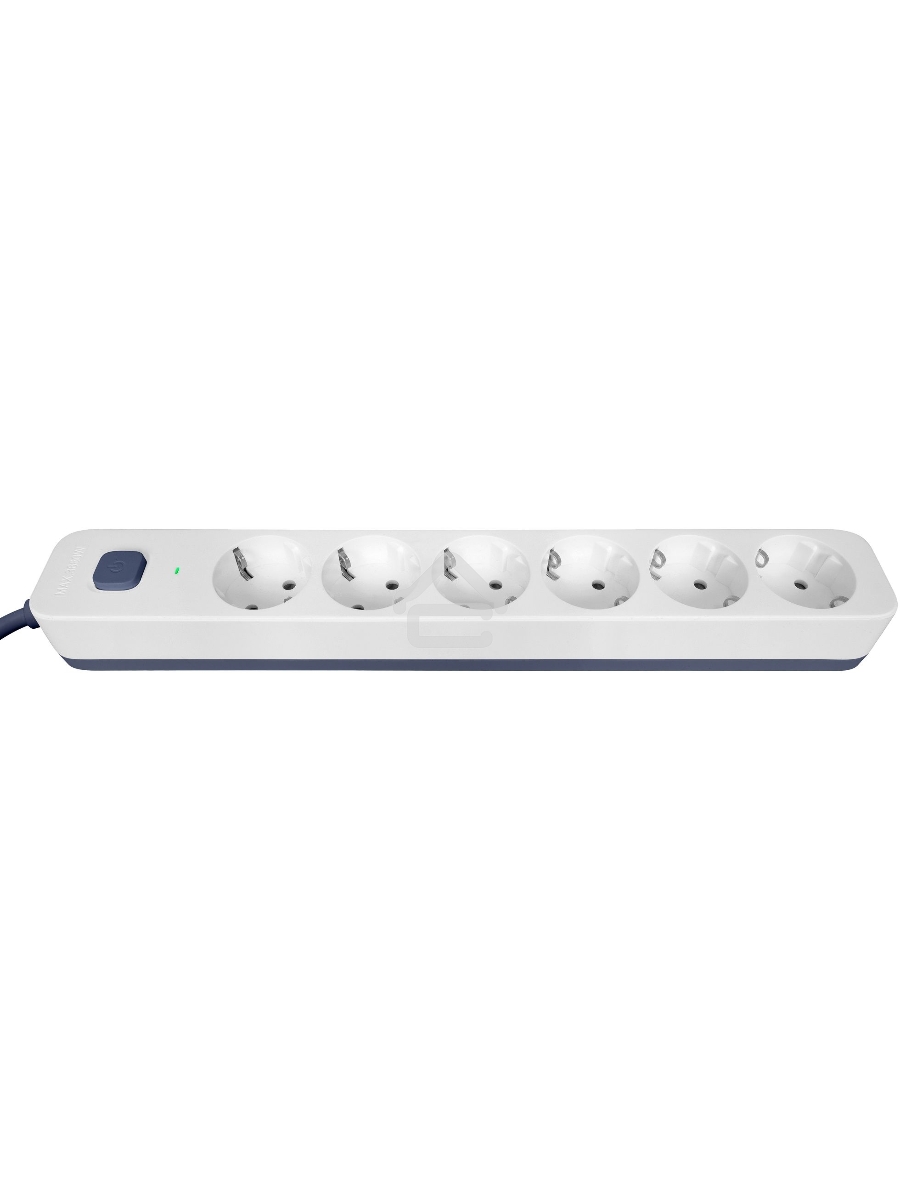 Сетевой фильтр Powercom SP-06W 1,8 м 1.8м (6 розеток) белый/серый (коробка)