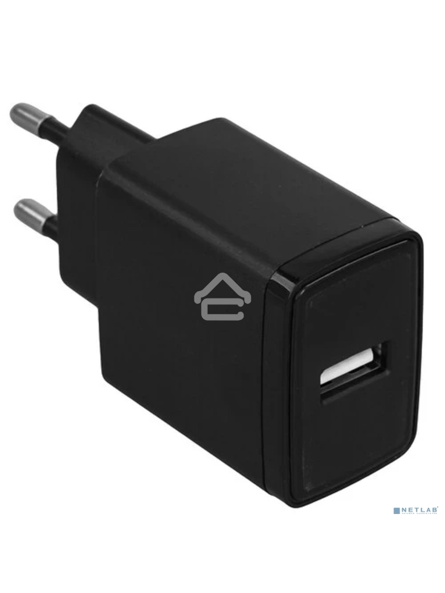 Зарядное устройство Cablexpert MP3A-PC-57, 5Вт, 1А, 1хUSB, черный, пакет