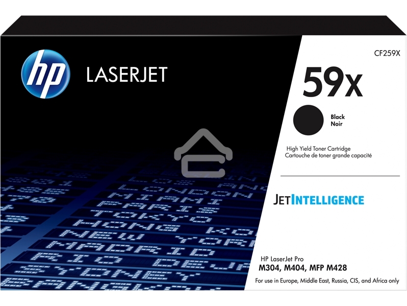 Картридж лазерный HP 59X черный для LJ M304/M404/MFP M428 10000 стр