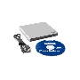 Привод DVD-RW LG GP57ES40 серебристый USB внешний