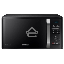 Микроволновая печь Samsung MG23K3575AK черный, 23 л, 800 Вт, переключатели - поворотный механизм/кнопки