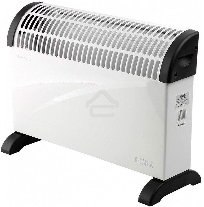 Конвектор электрический Ресанта ОК-1500С белый, 1500 Вт, 20 м2, термостат