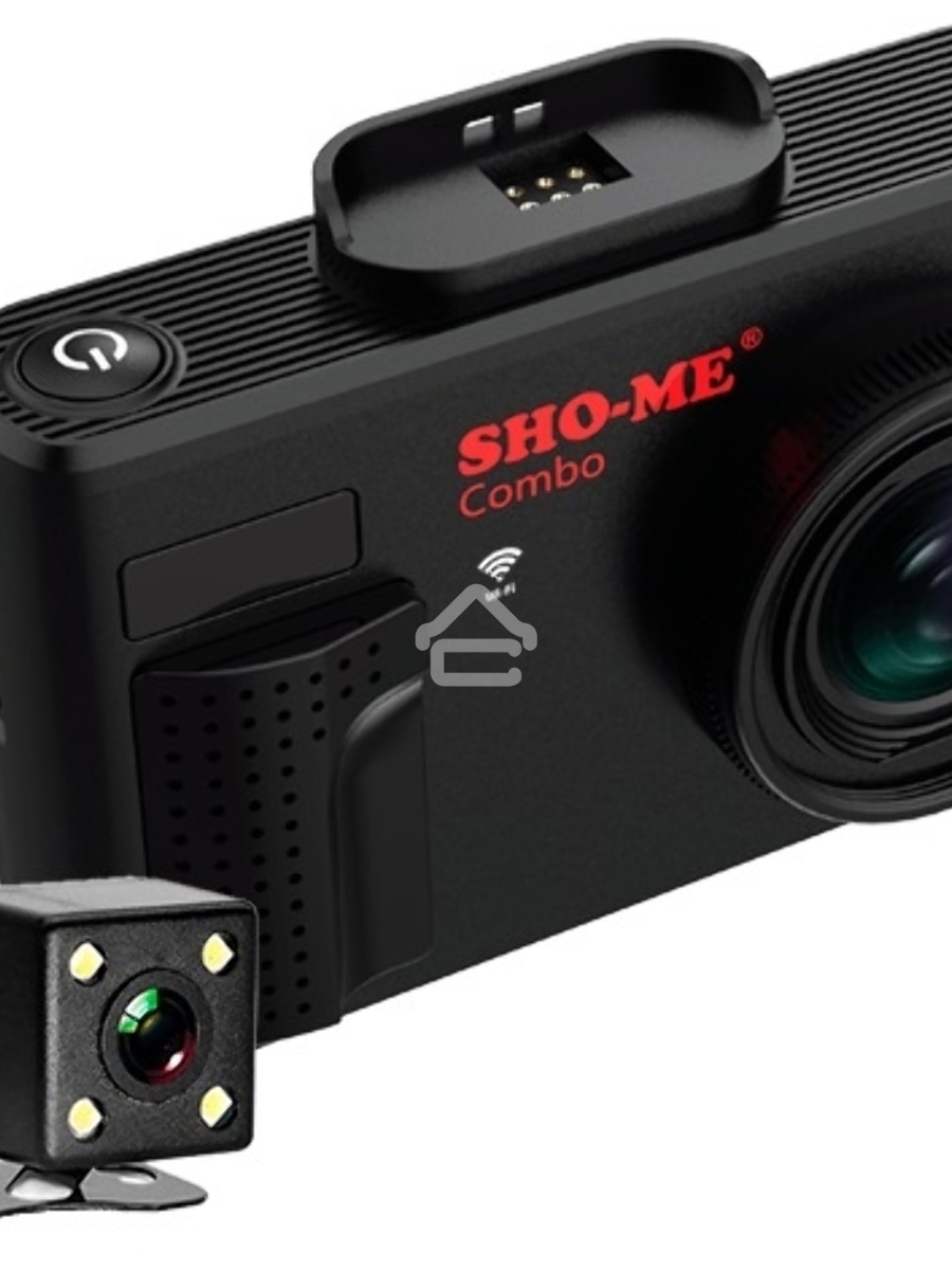 Видеорегистратор с радар-детектором Sho-Me Combo Note WiFi DUO GPS ГЛОНАСС