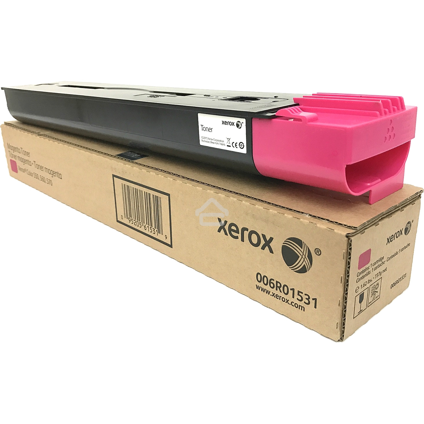 Картридж лазерный XEROX 006R01531 пурпурный для Colour 550/560 (32 000 отпечатков){GMO}