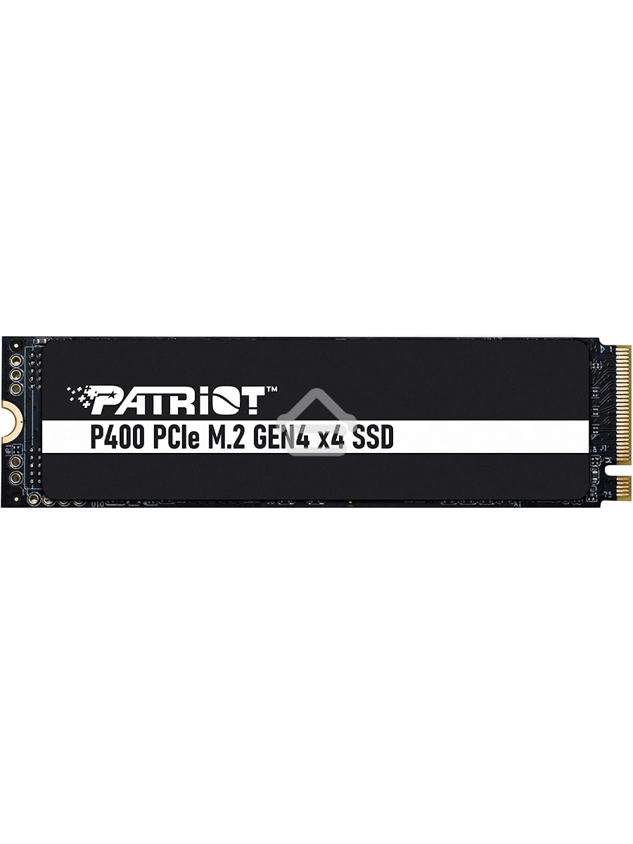 Накопитель SSD Patriot P400, 2Tb, PCIe 4.0 x4, M.2 2280, NVMe, R/W 7000/4800, с радиатором
