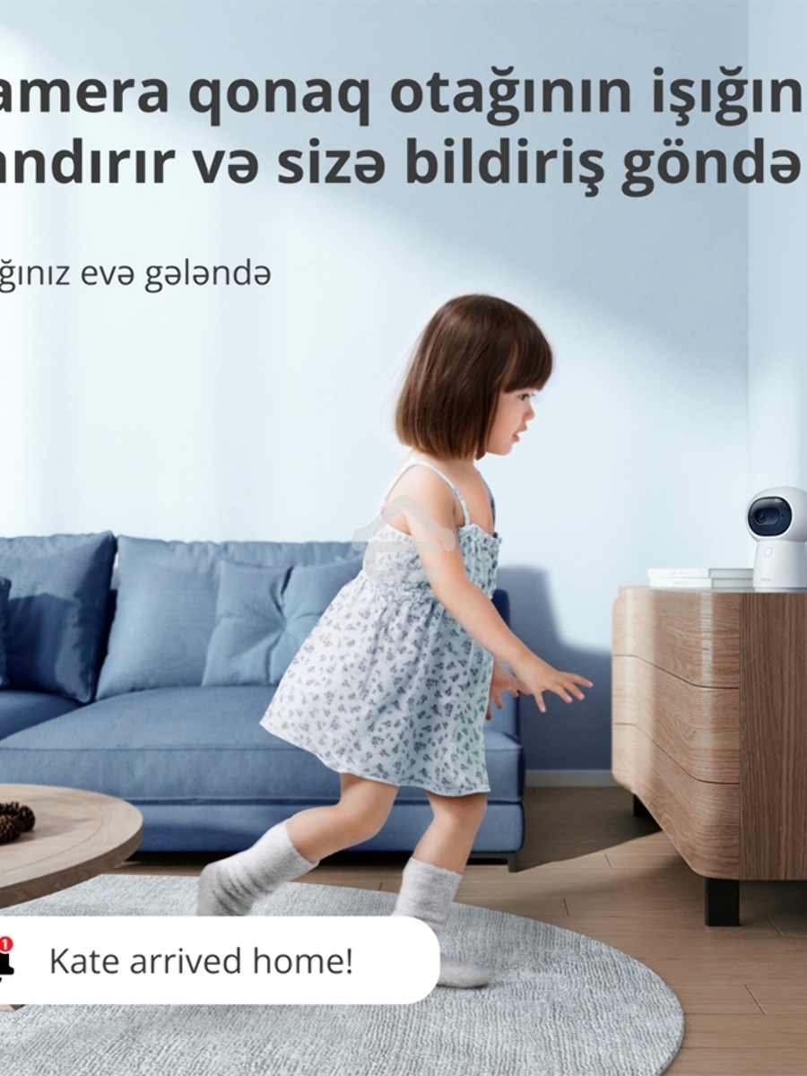 Камера AQARA Camera Hub G3/Камера+ управления/Управление жестами/Камера 360/2K 2304х1296p/Протокол связи:Zigbee/WiFi/Питание:USB-C/Цвет:белый CH-H03