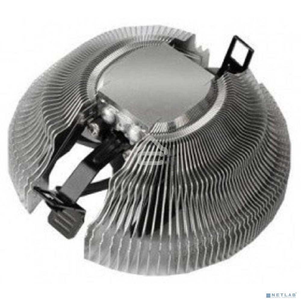 Кулер PCCooler E80 серебристый 75мм алюминий 2200rpm 22db 3-pin 65W