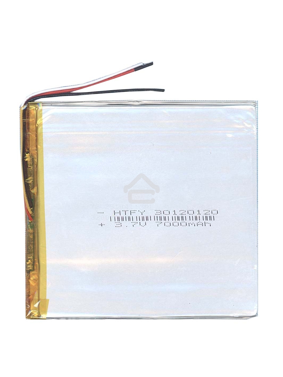 Аккумулятор Li-Pol (батарея) 3*120*120мм 3pin 3.7V/7000mAh