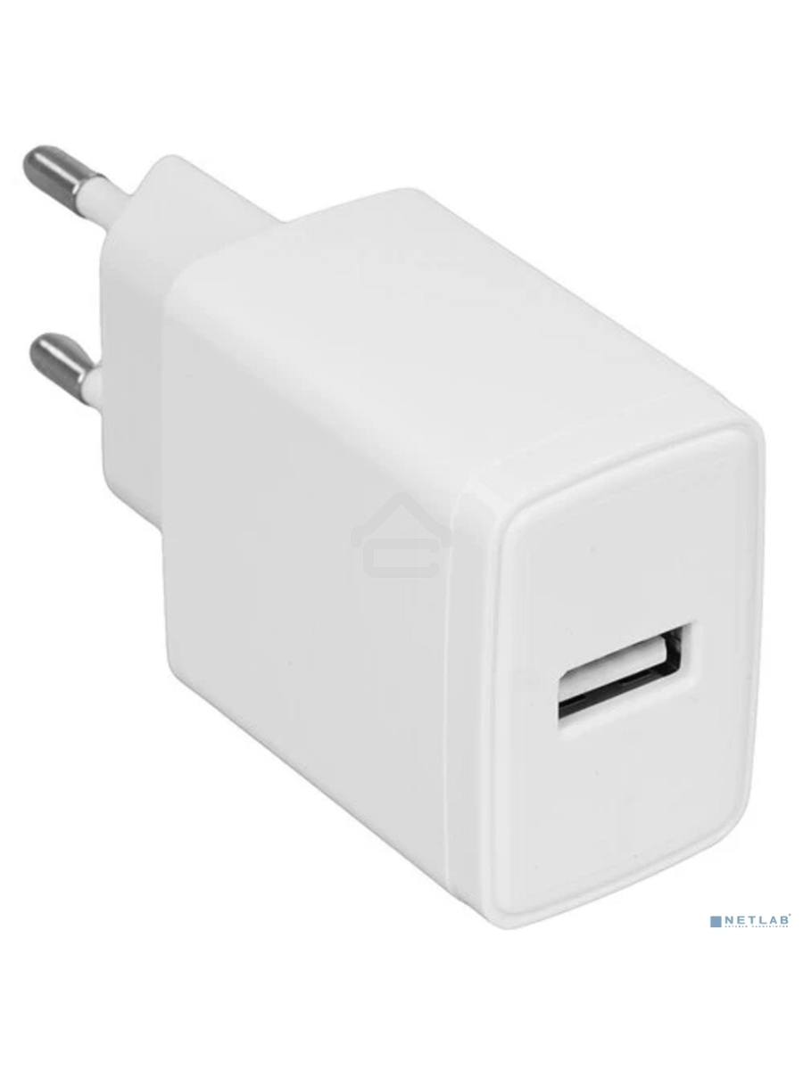 Зарядное устройство Cablexpert MP3A-PC-56, 5Вт, 1А, 1хUSB, белый, пакет