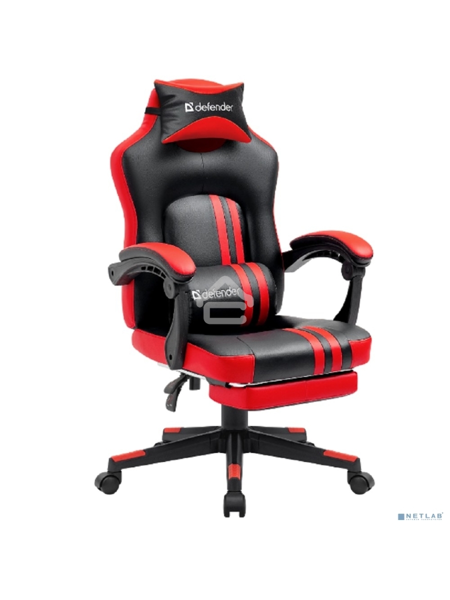 Кресло игровое Defender DIABLO BLACK/RED