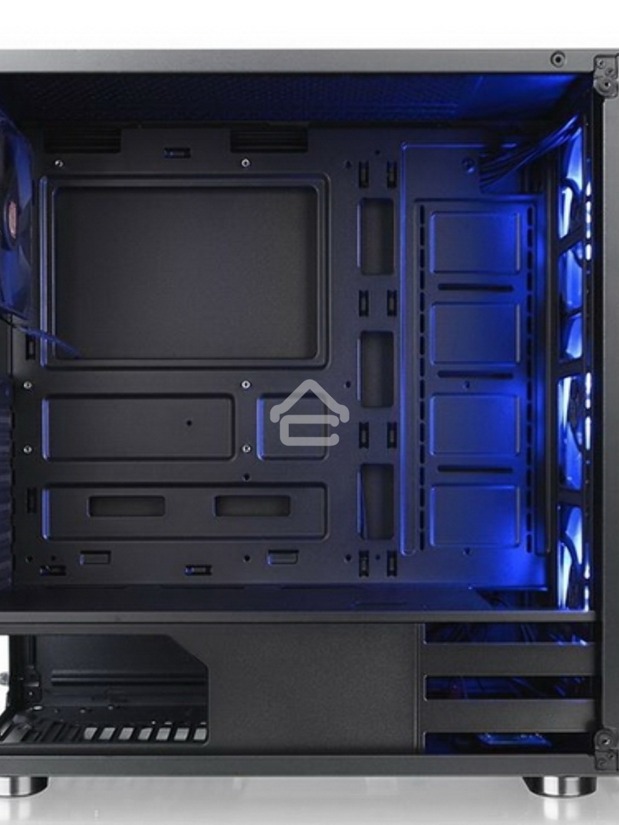 Компьютерный корпус V200 TG RGB CA-1K8-00M1WN-01 Black/Win/SPCC/Tempered Glass*1/120mm RGB Fans*3 + 120mm Standard Fan*1/MB Sync