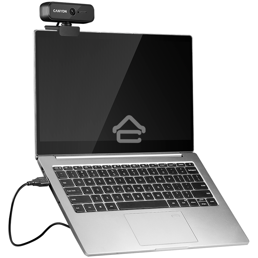 Веб камера CANYON C2 720P HD 1.0Mega fixed focus webcam with USB2.0. connector, 360° rotary view scope, 1.0Mega pixels, built in MIC, Resolution 1280*720(1920*1080 by interpolation), viewing angle 46°, cable length 1.5m, 90*60*55мм, 0.104kg, черный