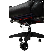 Кресло игровое Knight Outrid Smile черный эко.кожа крестов. пластик