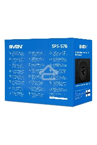 Колонки 2.0 SVEN SPS-576 чёрные (2x4W, Bluetooth, дерево)