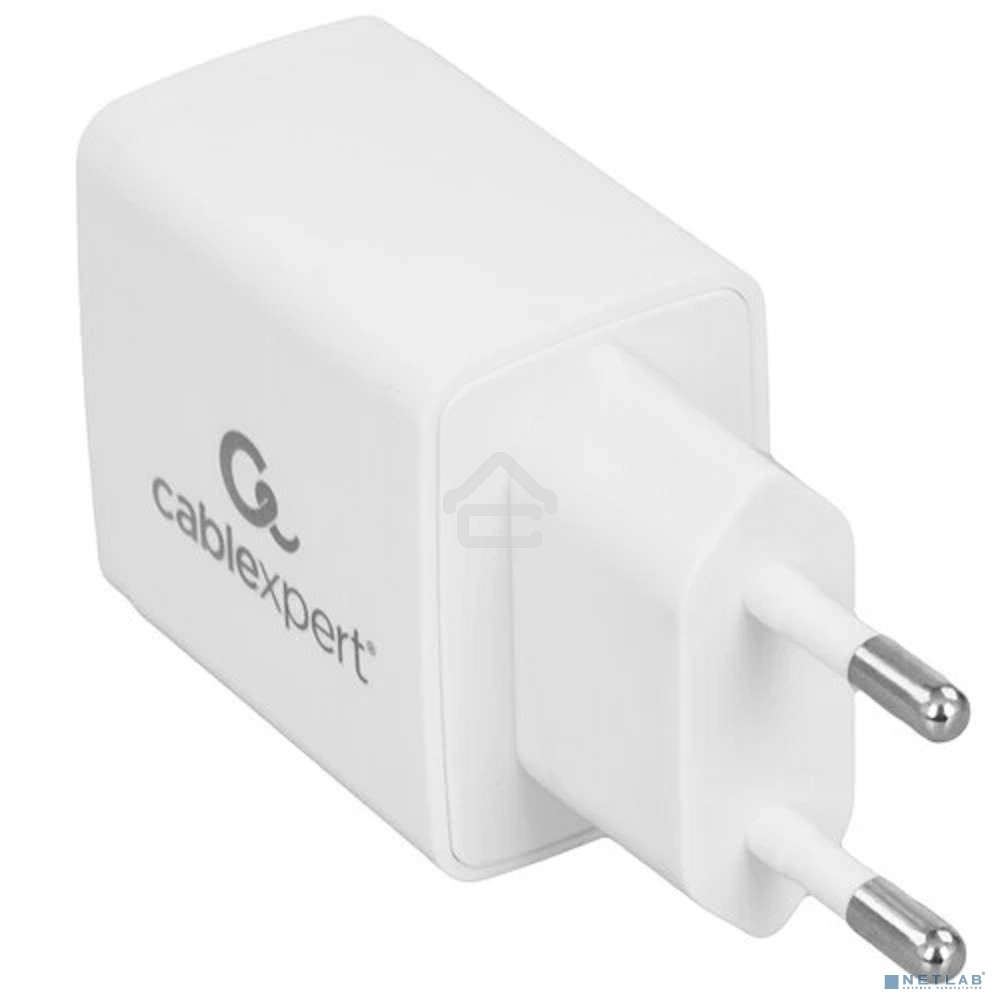 Зарядное устройство Cablexpert MP3A-PC-56, 5Вт, 1А, 1хUSB, белый, пакет