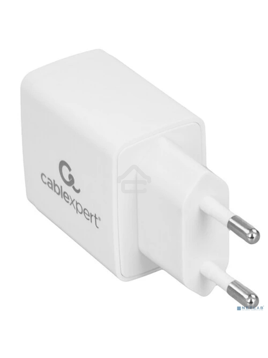 Зарядное устройство Cablexpert MP3A-PC-56, 5Вт, 1А, 1хUSB, белый, пакет