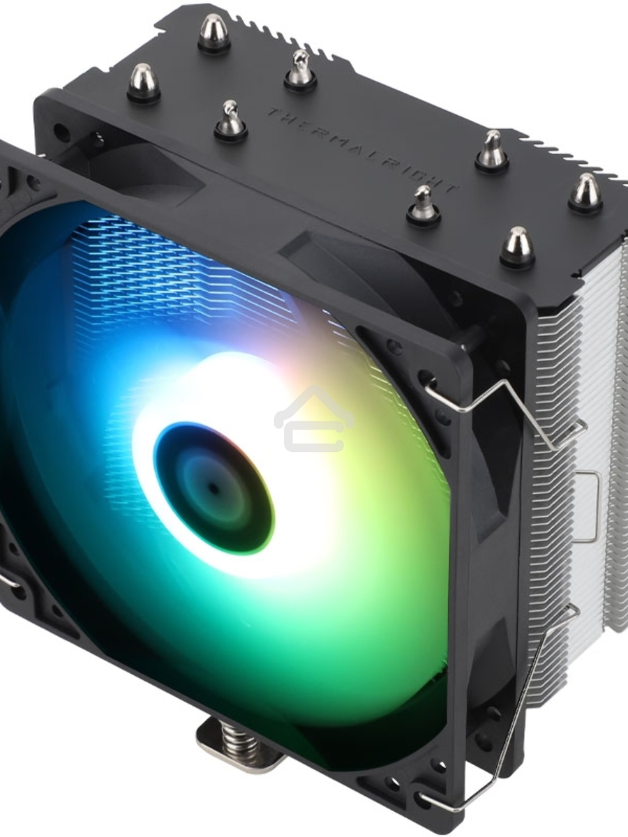 Кулер для процессора Thermalright Assassin X Refined SE ARGB 120 (4-pin PWM, 148mm, Ni/CU, 4x6mm, ARGB, 1x120mm, 66.17CFM, 25.6dBA, 1550RPM, S: 1700, 1200, 115X, AM5, AM4)